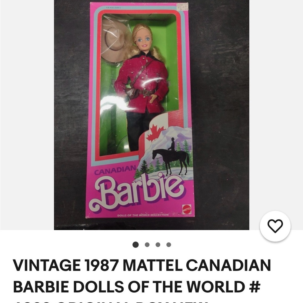 Barbie Doll in Red Jacket and Black Pants by Mattel